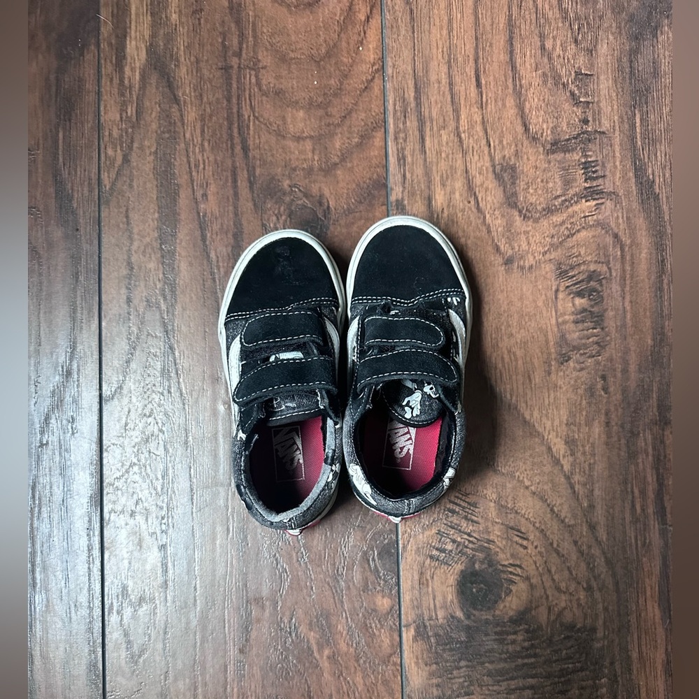 Gently worn Disney Mickey Mouse Vans